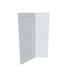 J&K White Shaker S8 Wall Diagonal Cabinet - 24" W x 42" H