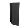 Modernform Cabinet Onyx Black Shaker 12" W X 30" H X 12" D Wall Corner End Cabinet