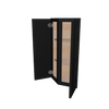 Modernform Cabinet Onyx Black Shaker 12" W X 30" H X 12" D Wall Corner End Cabinet