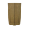 Modernform Cabinet Natural Shaker 12" W X 36" H X 12" D Wall Corner End Cabinet