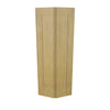 Modernform Cabinet Natural Shaker 12" W X 42" H X 12" D Wall Corner End Cabinet