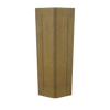 Modernform Cabinet Natural Shaker 12" W X 42" H X 12" D Wall Corner End Cabinet