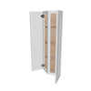 Modernform Cabinet White Shaker 12" W X 42" H X 12" D Wall Corner End Cabinet