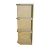 Modernform Cabinet Natural Shaker 09" W X 30" H X 12" D Wall Open End Cabinet