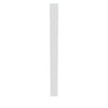 Modernform Cabinet Gloss White 3" W X 36" H Wall Filler