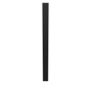 Modernform Cabinet Onyx Black Shaker 3" W X 42" H Wall Filler