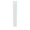 J&K White Shaker S8 Wall Filler 6" W x 42" H