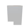 Modernform Cabinet Matte White 24" W X 30" H X 12" D Wall Easy Reach Cabinet