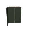 Modernform Cabinet Slim Sage Green 24" W X 30" H X 12" D Wall Easy Reach Cabinet
