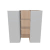 Modernform Cabinet Matte White 24" W X 36" H X 12" D Wall Easy Reach Cabinet