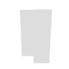 Modernform Cabinet Gloss White 24" W X 42" H X 12" D Wall Easy Reach Cabinet