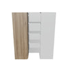 Modernform Cabinet Walnut 24" W X 42" H X 12" D Wall Easy Reach Cabinet