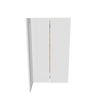 Modernform Cabinet White Shaker 24" W X 42" H X 12" D Wall Easy Reach Cabinet