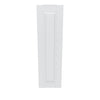 J&K White Shaker S8 Dummy Insert Door Glass 12" W x 42" H