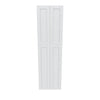 J&K White Shaker S8 Pantry w/Roll-Out Trays 24" W x 90" H x 27" D