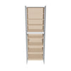 J&K White Shaker S8 Pantry w/Roll-Out Trays 30" W x 96" H x 27" D