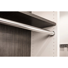 6 Chrome 1-1/16"x92" Round Steel Closet Rods