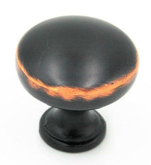 Round Cabinet Knob in Oil Rubbed Bronze