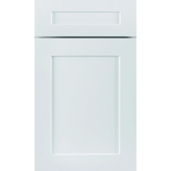 J & K Contemporary White Shaker S8 Door Sample