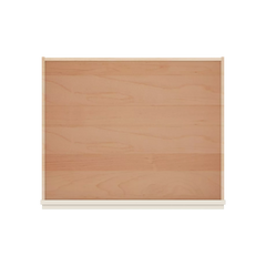 Modernform Cabinet Slim Dove White 30" W X 34 1/2" H X 24" D Double Door Sink Base Cabinet