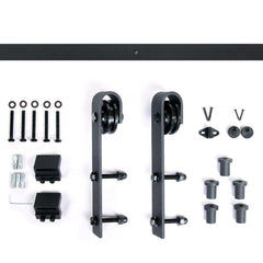 SBM Strap Overdoor-Style Barn Door Hardware Set