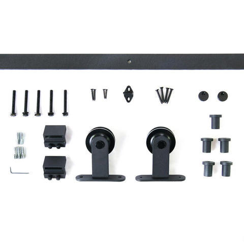 SBM Top Mount Barn Door Hardware Set