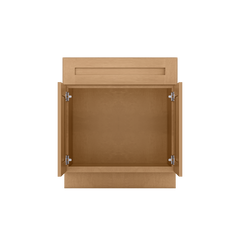 Sink Base Kitchen Cabinet SB30 Shaker Toffee LessCare 30 in. width 34.5 in. height 24 in. depth - Kitchen Cabinets