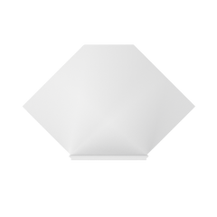 Sink Front Corner Base Kitchen Cabinet SFC42 Alpina White LessCare 34.5 in. height 42 in. depth - Kitchen Cabinets