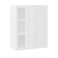 Square Corner Wall Blind Reversible Kitchen Cabinet SC2430 Alpina White LessCare 24 in. width 30 in. height 12 in.