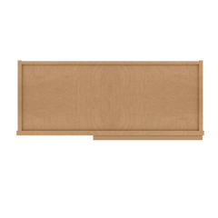 Square Corner Wall Blind Reversible Kitchen Cabinet SC3030 Shaker Toffee LessCare 30 in. width 30 in. height 12 in.