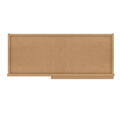 Square Corner Wall Blind Reversible Kitchen Cabinet SC3036 Shaker Toffee LessCare 30 in. width 36 in. height 12 in.
