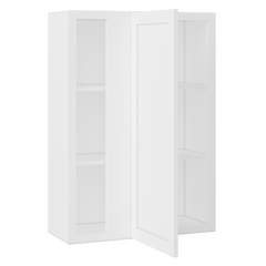 Square Corner Wall Blind Reversible Kitchen Cabinet SC3042 Alpina White LessCare 30 in. width 42 in. height 12 in.