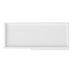 Square Corner Wall Blind Reversible Kitchen Cabinet SC3042 Alpina White LessCare 30 in. width 42 in. height 12 in.