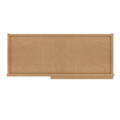 Square Corner Wall Blind Reversible Kitchen Cabinet SC3042 Shaker Toffee LessCare 30 in. width 42 in. height 12 in.