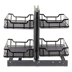 15" Black Nickel STORAGE WITH STYLE® Blind Corner Organizer