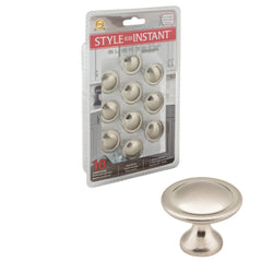 Retail Pack Hardware 1-1/8" Diameter Mushroom Knob
