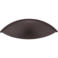 Bordeaux 96 mm Center-to-Center Cup/Bin Pull