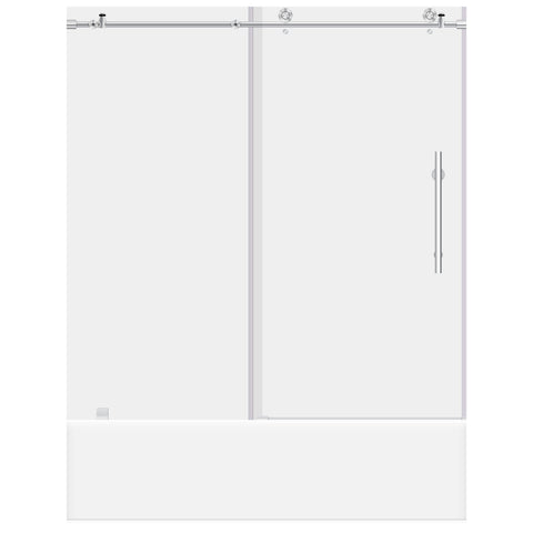  ULTRA-C 56-60 W x 62 H Sliding Bathtub Door in Chrome