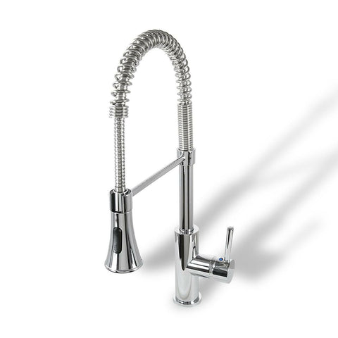 Ultra Euro Series Spring Kitchen Faucet - Polished Chrome