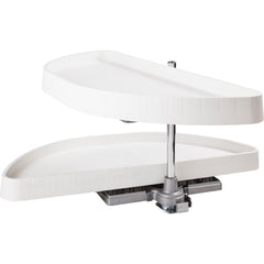35" Plastic Half-Moon Lazy Susan