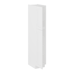 Utility Kitchen Cabinet U1584 Alpina White LessCare 15 in. width 84 in. height 24 in. depth - Kitchen Cabinets