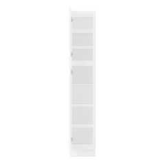 Utility Kitchen Cabinet U1584 Alpina White LessCare 15 in. width 84 in. height 24 in. depth - Kitchen Cabinets