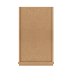 Utility Kitchen Cabinet U1584 Shaker Toffee LessCare 15 in. width 84 in. height 24 in. depth - Kitchen Cabinets