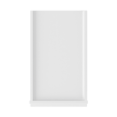 Utility Kitchen Cabinet U1590 Alpina White LessCare 15 in. width 90 in. height 24 in. depth - Kitchen Cabinets