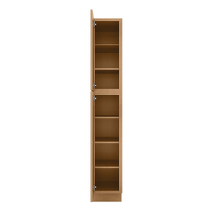Utility Kitchen Cabinet U1590 Shaker Toffee LessCare 15 in. width 90 in. height 24 in. depth - Kitchen Cabinets