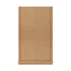 Utility Kitchen Cabinet U1590 Shaker Toffee LessCare 15 in. width 90 in. height 24 in. depth - Kitchen Cabinets