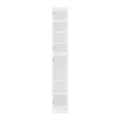 Utility Kitchen Cabinet U1596 Alpina White LessCare 15 in. width 96 in. height 24 in. depth - Kitchen Cabinets