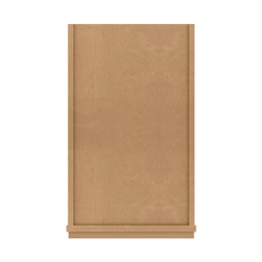 Utility Kitchen Cabinet U1596 Shaker Toffee LessCare 15 in. width 96 in. height 24 in. depth - Kitchen Cabinets