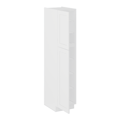 Utility Kitchen Cabinet U1884 Alpina White LessCare 18 in. width 84 in. height 24 in. depth - Kitchen Cabinets