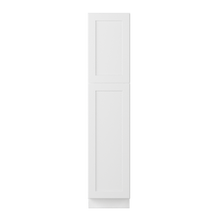 Utility Kitchen Cabinet U1884 Alpina White LessCare 18 in. width 84 in. height 24 in. depth - Kitchen Cabinets